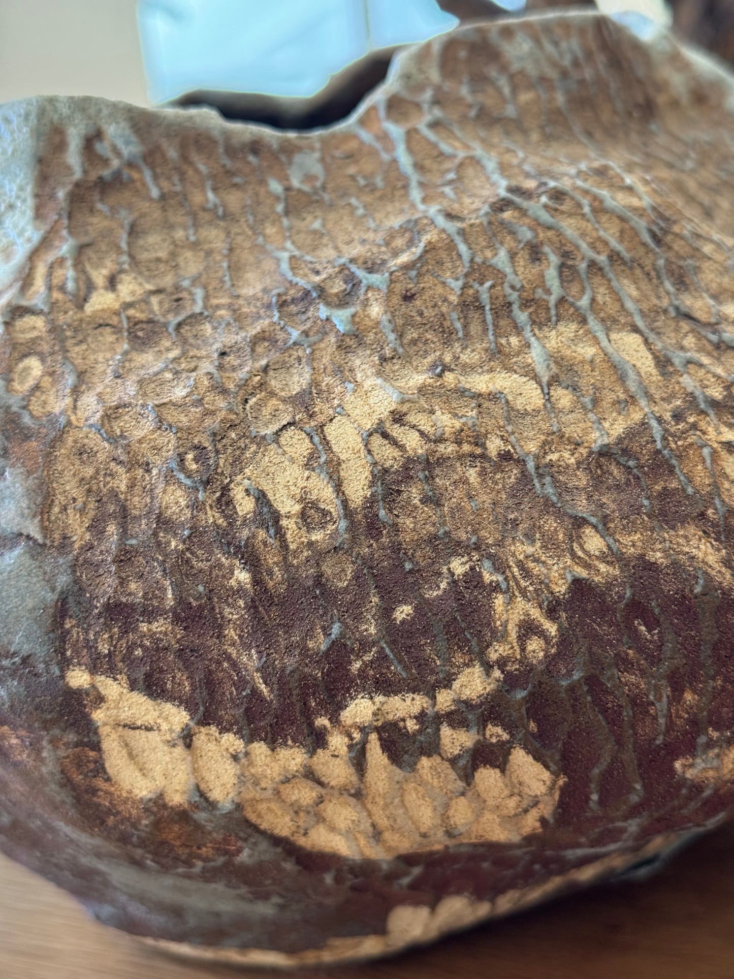 Wide Sculptural Vase
