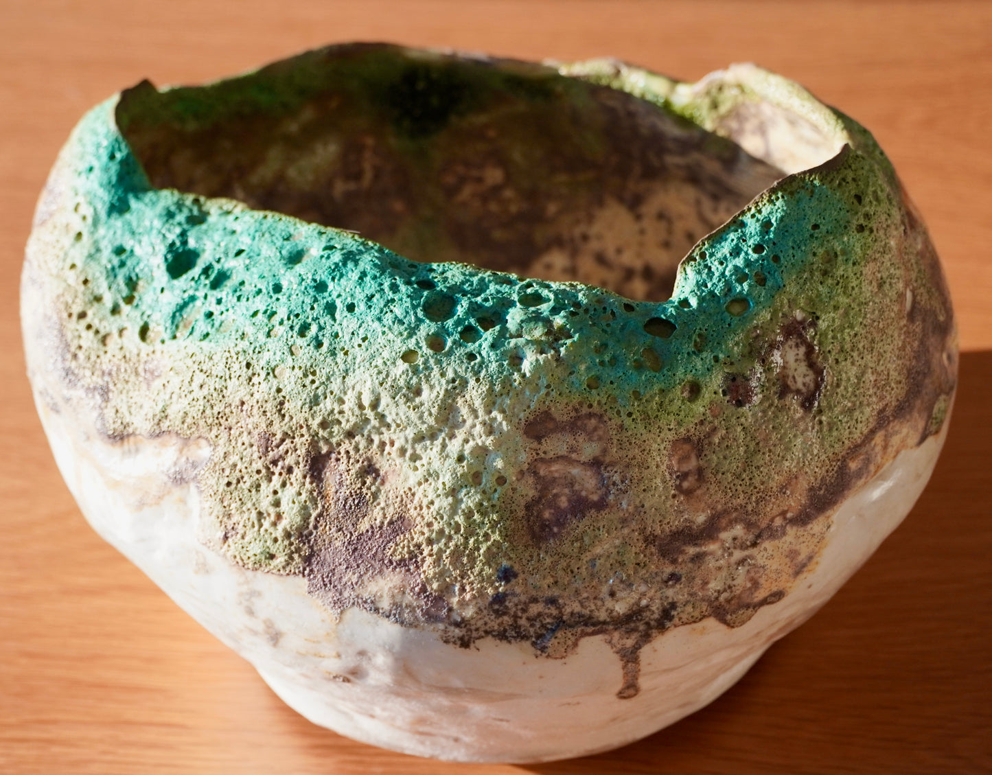 Volcanic Porcelain Vase