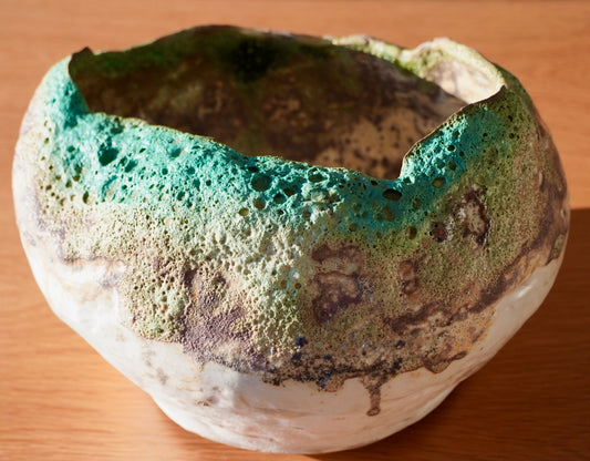 Volcanic Porcelain Vase