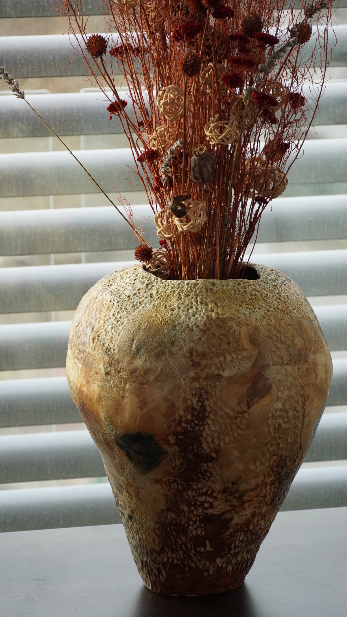 Tall Sculptural Vase