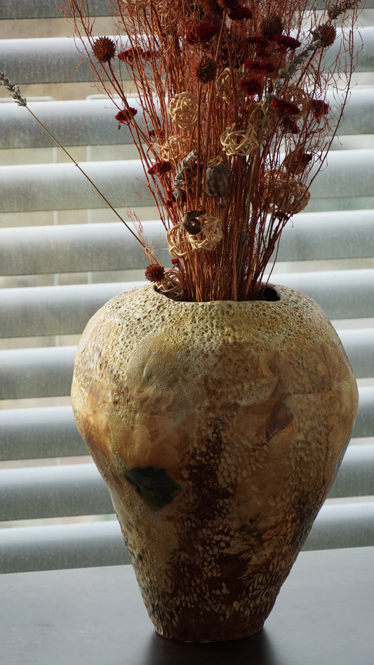 Tall Sculptural Vase
