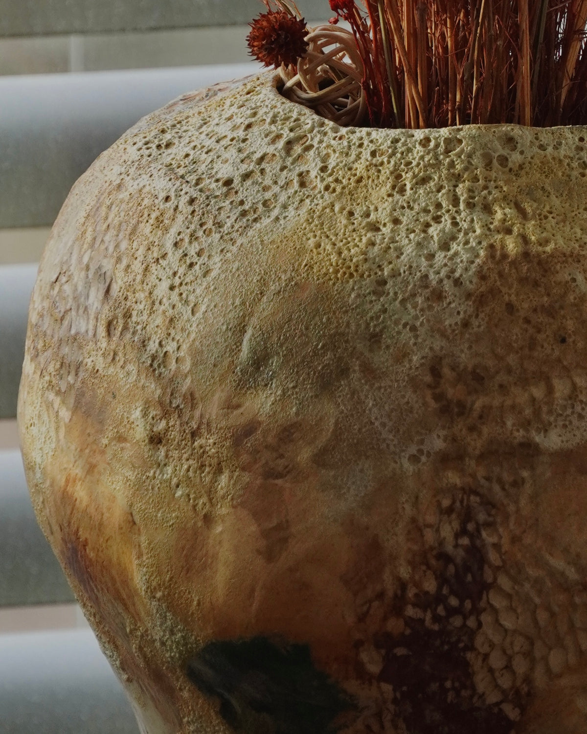Tall Sculptural Vase
